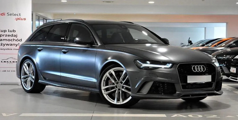 Audi RS6 cena 269000 przebieg: 100500, rok produkcji 2018 z Warszawa małe 352